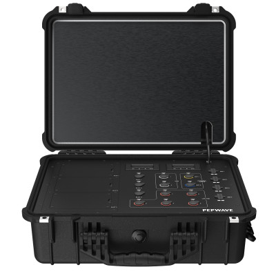 Peplink PDX-5GH Hard Case Rugged Router, MIMO LTE, WiFi, & GPS Antennas